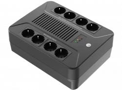 Источник бесперебойного питания Line-Interactive, 1000 VA, LED, USB, 8 Schuko