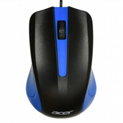 Мышь Acer OMW011 черный/синий оптическая (1200dpi) USB (3but)