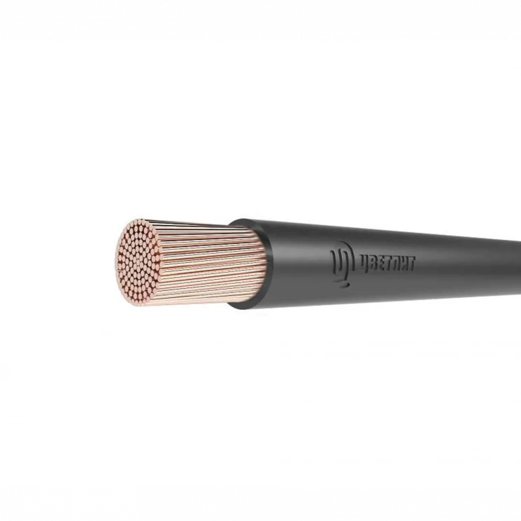 Провод ПуГВнг(А)-LS 1х6 Ч 450/750В (бухта) (м) Цветлит 00-00130599