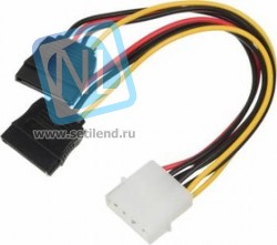 Кабель питания NINGBO Molex 8980 - SATA2 x , 0.18м