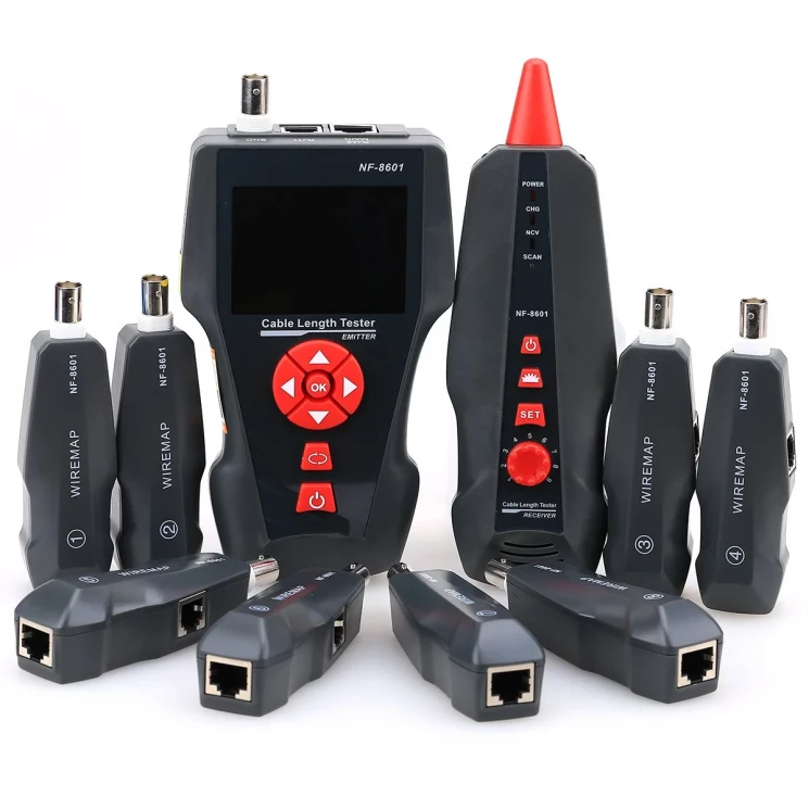 Многофункциональный кабельный тестер Noyafa NF-8601W (Русифицированное меню)