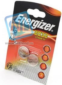 Energizer CR2032 BL2, Элемент питания