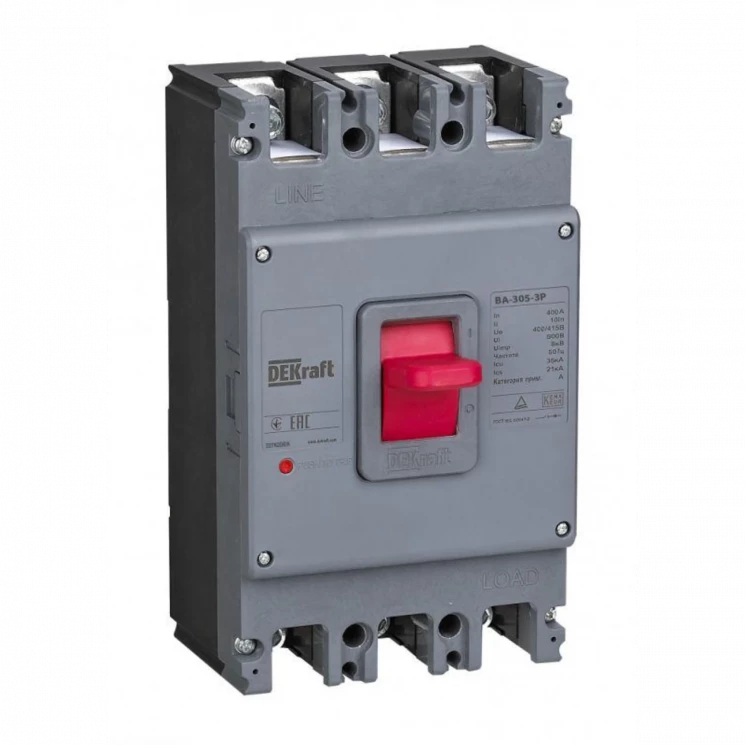 Выключатель автоматический 3п 315А 35кА ВА-305 DEKraft 22760DEK