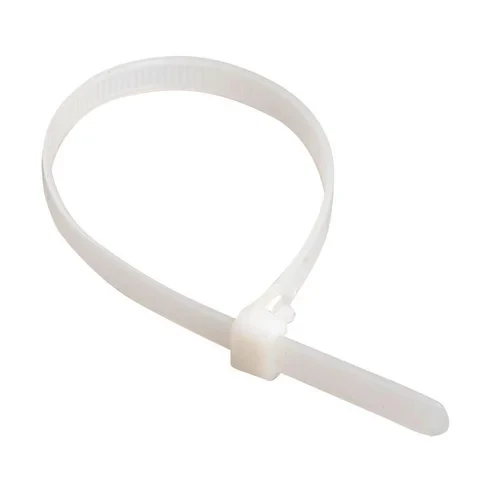 Хомут кабельный 4.8х500 нейл. бел. (уп.100шт) IEK UHH31-D048-500-100