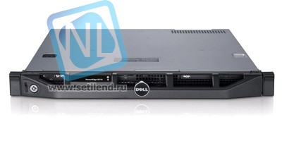 Сервер Dell PowerEdge R410, 1 процессор Intel Xeon Quad-Core L5520 2.26GHz, 8GB DRAM, 2x500GB SATA