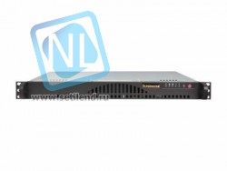 Платформа мини-сервер 1U Supermicro SYS-5018A-MLTN4, процессор Intel Atom C2550, 4C, до 64G DDR3, 2x3.5" SATA3 HDD