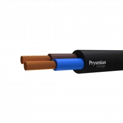 Провод ПВС 2х1 Ч (бухта) (м) РЭК-PRYSMIAN 0102030101