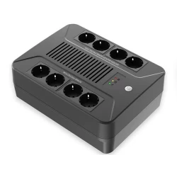 Источник бесперебойного питания Line-Interactive, 800 VA, LED, USB, 8 Schuko