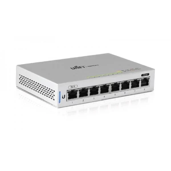 Коммутатор Ubiquiti UniFi Switch PoE 8 портов 60W (Комплект 5 шт)