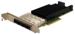 Сетевая карта 4 порта 25GBase-X (SFP28/zSFP+, Intel® XXV710 Based), Silicom PE325G4I71L-XR