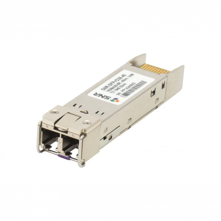 Модуль SFP+ DWDM оптический, дальность до 40км (14dB), 1550.12нм