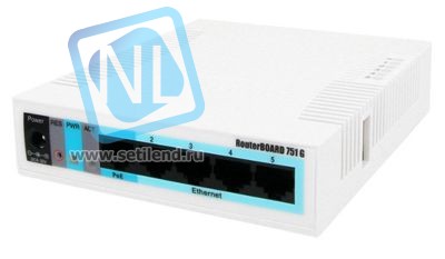 Радиомаршрутизатор MikroTik RB751G-2HnD