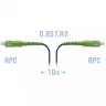 Патчкорд оптический FTTH SC/APC, кабель 604-02-01, 10 метров