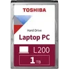 Жесткий диск Toshiba SATA-III 1Tb HDWL110UZSVA Notebook L200 Slim (5400rpm) 128Mb 2.5"