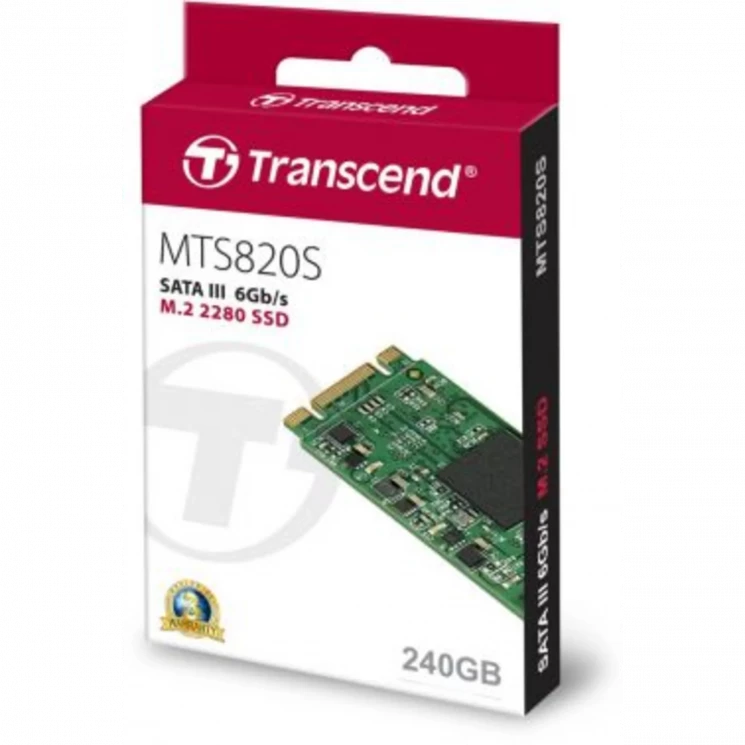 Накопитель SSD Transcend SATA III 240Gb TS240GMTS820S M.2 2280
