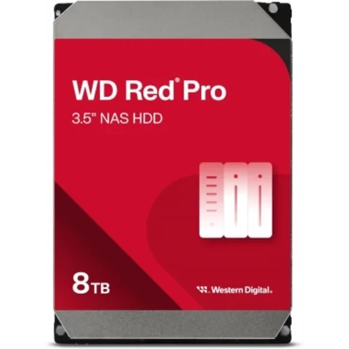 Жесткий диск WD SATA-III 8TB WD8005FFBX NAS Red Pro (7200rpm) 256Mb 3.5"