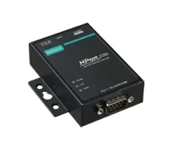 NPort 5150A-T 1-port RS-232/422/485 advanced, DB9 + TB, dual 10/100BaseT(X)