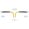Патчкорд оптический ST/UPC SM 3метра