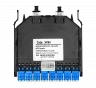 Кассета распределительная MPO/APC на 16LC/UPC портов SM для SNR-CMP-144P