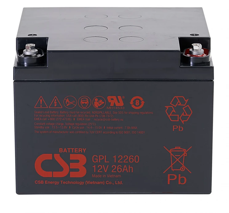 Аккумулятор CSB GPL12260 I