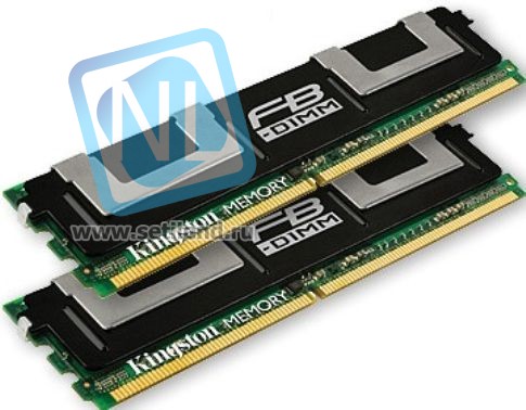 Модуль памяти Kingston DDRII FBD 4GB(2x2GB) PC2-5300 667MHz Kit-KVR667D2D4F5K2/4G(new)