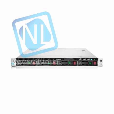 Сервер HP Proliant DL360p Gen8, процессор Intel Xeon 10C E5-2680v2 2.80GHz, 16GB DRAM, 8SFF, P420i/1GB FBWC