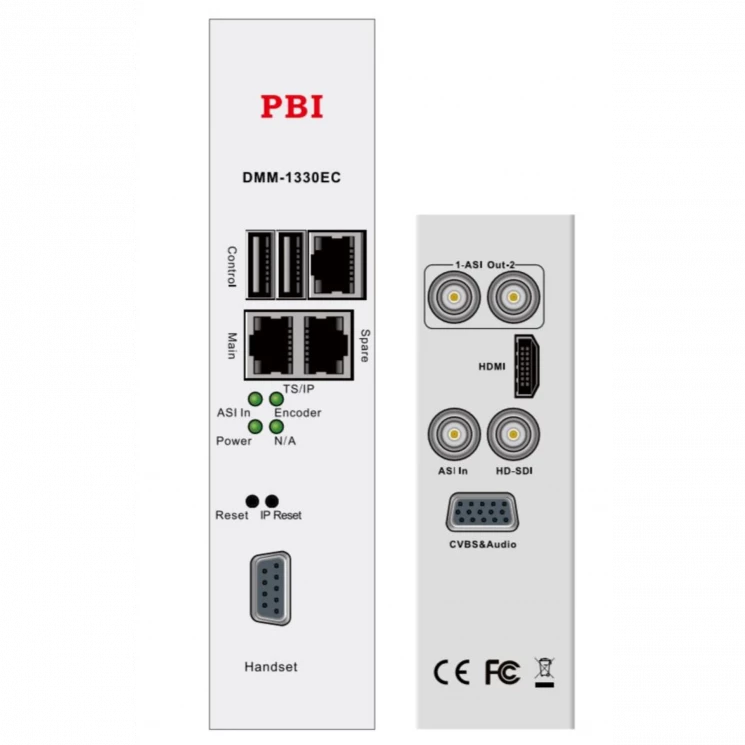 Модуль MPEG2/4 SD encoder IP выход PBI DMM-1330EC-40
