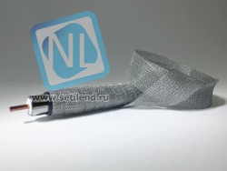 ВЭМС-20-0,06-1, Рукав (лента) экранирующий вязанный из медных проволок с покрытием серебром, 10 метров