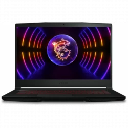 Ноутбук MSI GF63 Thin 12UCX-1037XRU Core i5 12450H 16Gb SSD256Gb NVIDIA GeForce RTX 2050 4Gb 15.6 IPS FHD Free DOS black WiFi BT Cam (9S7-16R821-1037)