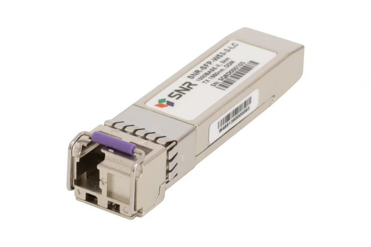 Модуль SFP WDM, дальность до 3км LC (6dB), 1550нм