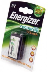 Energizer 9V 175мАч HR22 BL1, Аккумулятор