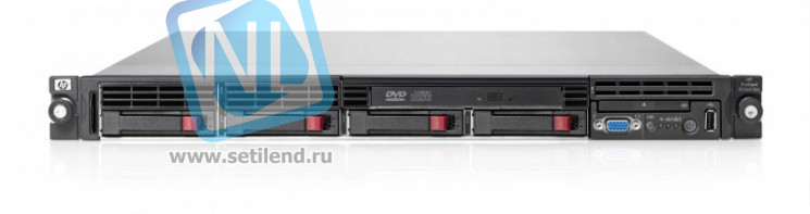 Сервер Proliant HP 504635-421 DL360R06 E5530 (Rack1U XeonQC 2.4Ghz(8Mb) /3x2GbRD/P410i(256Mb/RAID5/5+0 /1+0/1/0)/noHDD(4(8upgr)) SFF/noDVD/iLO2std/2xGigEth/1xR PS460)-504635-421(NEW)