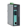 Медиаконвертер Ethernet 10/100BaseTX в 100BaseFX (одномодовое оптоволокно) в металлическом корпусе с расширенным диапазоном температур MOXA