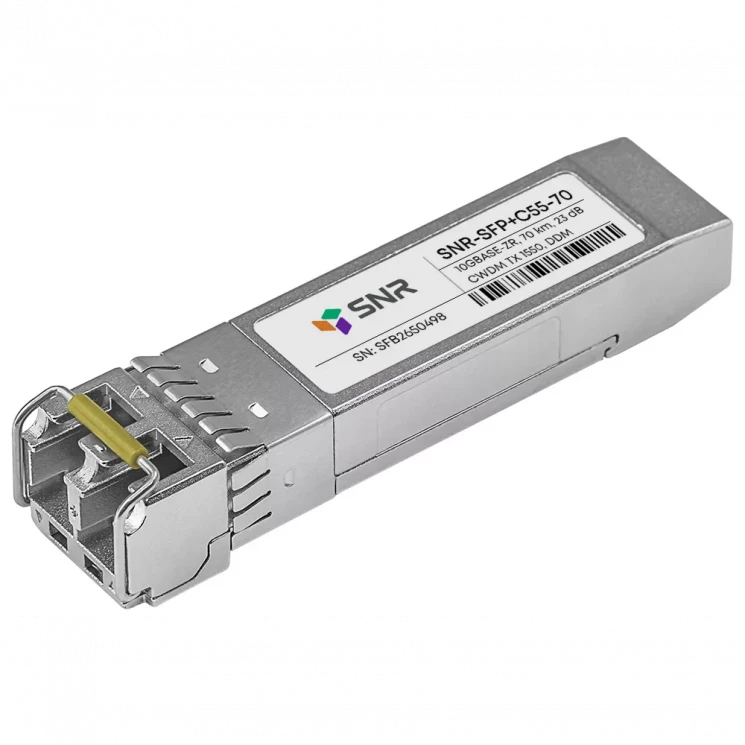 Модуль SFP+ CWDM оптический, дальность до 70км (23dB), 1550нм