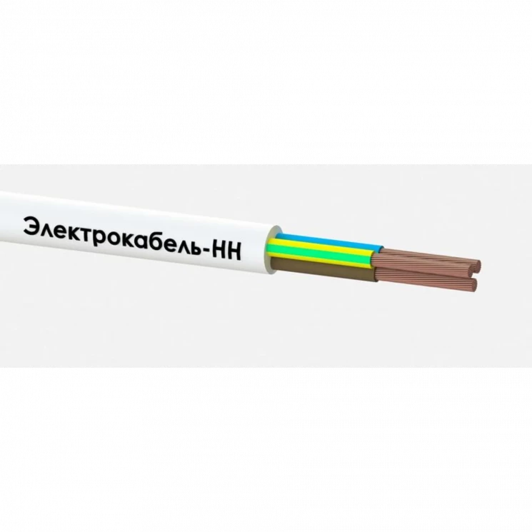 Провод ПВС 3х4 380В Б (уп.100м) ЭЛЕКТРОКАБЕЛЬ НН 000010119