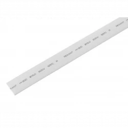 Трубка термоусадочная 15.0/7.5 1м бел. REXANT 21-5001