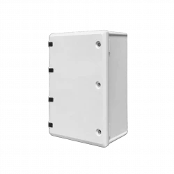Стеклопластиковый шкаф навесной с монтажной панелью, 600х800х250мм, IP65