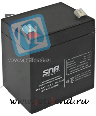 Батарея аккумуляторная SNR-BAT-12-4.5