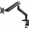 Кронштейн для мониторов Ultramounts UM719B черный 17"-35" макс.10.5кг крепление к столешнице поворот