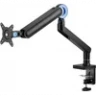 Кронштейн для мониторов Ultramounts UM719B черный 17"-35" макс.10.5кг крепление к столешнице поворот