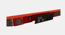 Блок розеток интеллектуальный iPDU-7012: ZeroUnit, 230V, 32А, in IEC60309 P+N+E, out (6) C19; (18) C13 с фиксацией