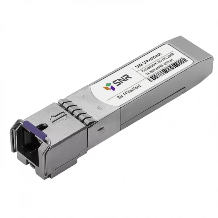 Модуль SFP WDM, дальность до 140км (34dB), 1570/1510нм