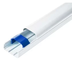 Кабель-канал 74х55 L2000 пластик Арктика бел. Ruvinil РКК-74х55