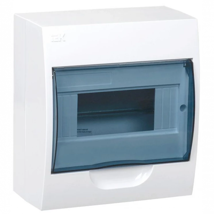 Корпус ЩРН-П-8 Krepta 3 IP41 навесной пластик. бел. IEK MKP12-N-08-40-20