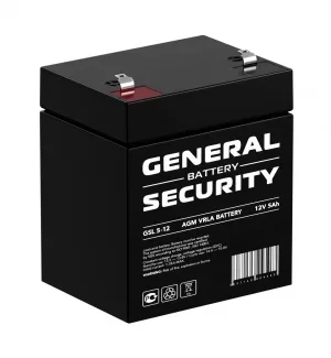 Аккумулятор General Security GSL 5-12 F2
