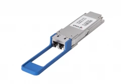 Двухволоконный модуль, QSFP+ 40GBASE-LR4, разъем LC, дальность до 20км