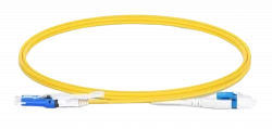 Патчкорд оптический CS/UPC-LC/UPC SM Duplex 1 метр 2мм