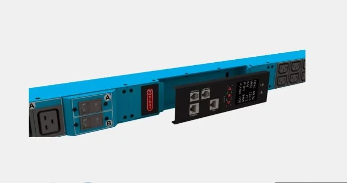Блок розеток интеллектуальный iPDU-7011: ZeroUnit, 230V, 32А, in IEC60309 P+N+E, out (12) C19; (36) C13 без фиксации