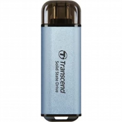 Накопитель SSD Transcend USB-C 1TB TS1TESD300C ESD300 голубой