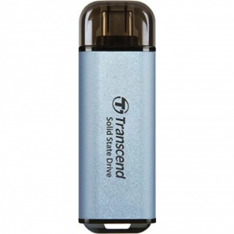 Накопитель SSD Transcend USB-C 1TB TS1TESD300C ESD300 голубой